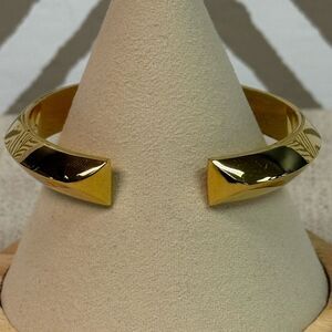 Kate Spade Gold Open Cuff Hinged Bracelet